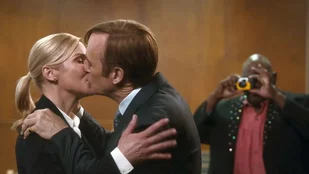 Rhea Seehorn und Bob Odenkirk in Better Call Saul (c) AMC