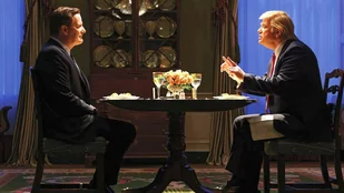 Jeff Daniels und Brendan Gleeson in The Comey Rule (c) Showtime