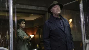 Weecha (Diany Rodriguez) und Red (James Spader) in The Blacklist ,