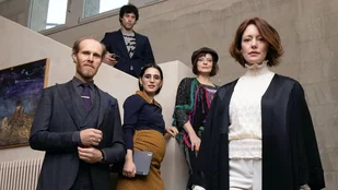 Der Cast der Serie Legal Affairs auf einem Serienposter (c) Das Erste