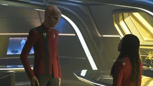 Doug Jones und Sonequa Martin-Green in der Serie Star Trek: Discovery, (c) Paramount+