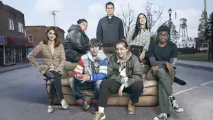 Der Cast der Serie Welcome to Flatch auf einem Poster (c) FOX