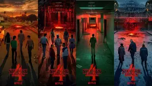 Poster zur neuen Season der Serie Stranger Things (c) Netflix