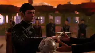 Ethan Peck in Star Trek: Strange New Worlds (c) Paramount+