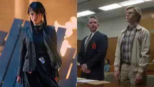 Wednesday schl&auml;gt Dahmer in den Netflix-Abrufen