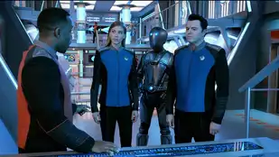 Szenenfoto aus der Episode Twice in a Lifetime der Serie The Orville (c) Hulu/FOX/Walt Disney
