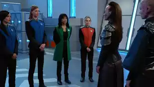 Szenenfoto aus der Episode From Unknown Graves der US-Serie The Orville (3x07) (c) Hulu/FOX/Walt Disney