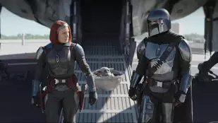 Szenenfoto aus der Folge Die Söldner der Serie The Mandalorian