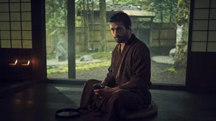 John Blackthorne aka Cosmo Jarvis in einem Bild aus der Serie „Shogun“.