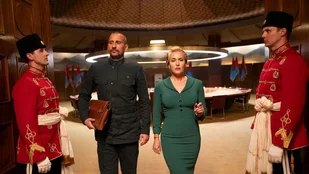 Kate Winslet und Matthias Schoenaerts in der Serie „The Regime“