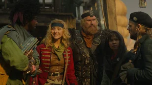 Roger Jean Nsengiyumva, Lisa Kudrow, Rune Temte, Charlyne Yi und Tadhg Murphy aka die „Time Bandits“