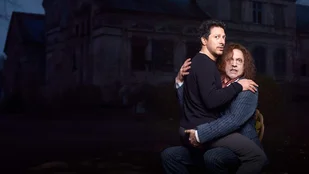 Keyart zur Serie „Der Upir“ mit Fahri Yardim und Rocko Schamoni