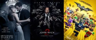 Kinohighlights im Februar: John Wick 2, 50 Shades 2, LEGO Batman