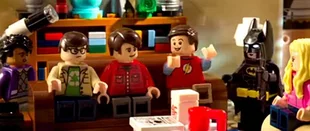 The Big Bang Theory: Sheldon und Co. treffen auf LEGO Batman