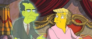 The Simpsons: Donald Trump wird von Nixons Geist heimgesucht