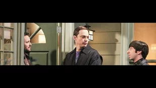 Sheldon (Jim Parsons) und Howard (Simon Helberg) besuchen Wil Wheaton. (c) CBS