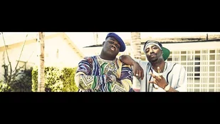 Homies: Biggie (Wavyy Jonez, l.) und Tupac (Marcc Rose) (c) USA Network
