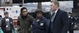 Regina Taylor, Diego Klattenhoff und Mozhan Marnò in „The Blacklist“ (c) Virginia Sherwood/ NBC