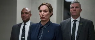 Präsidentin Keane (Elizabeth Marvel) zeigt sich im Finale von ihrer eiskalten und von ihrer verletzlichen Seite. (c) Showtime