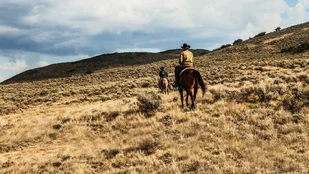 Solch atemberaubende er liefert „Yellowstone“ am laufenden Band.