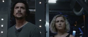Clarke (Eliza Taylor) und Bellamy (Bob Morley) in der Serie „The 100“ (c) The CW