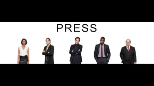 Die Hauptbesetzung der Dramaserie „Press“ (c) BBC One