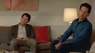 Paul Rudd und Paul Rudd in Living with Yourself (c) Netflix