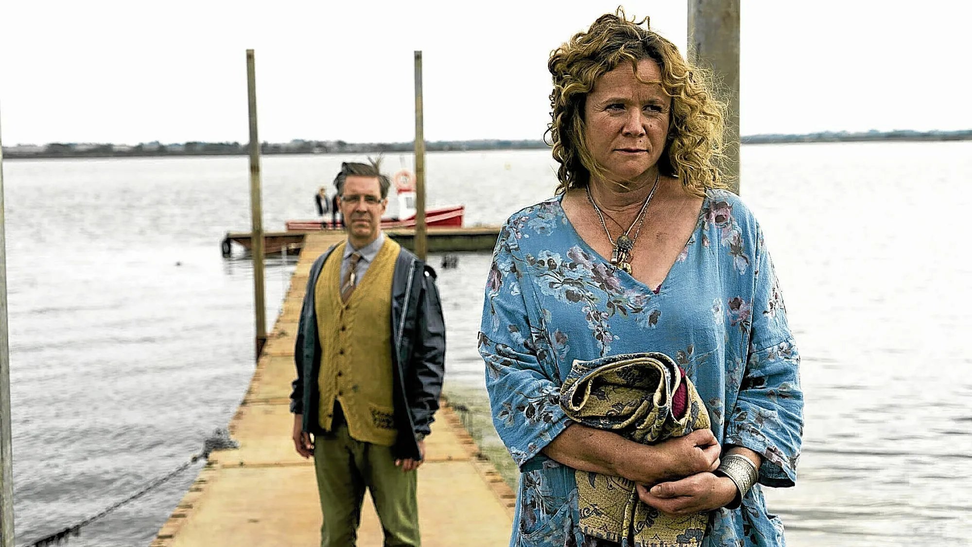 Paddy Considine und Emily Watson in The Third Day
