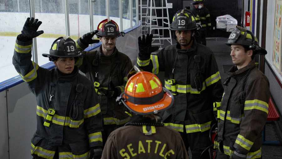 Ausschnitt aus der 4. Staffel der US-Serie Seattle Firefighters