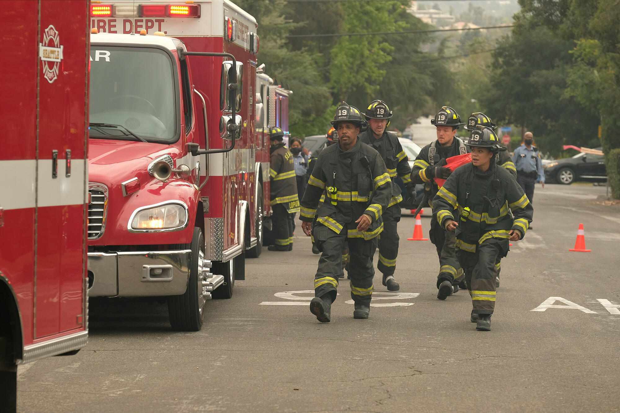 Szenenfoto aus der 4. Staffel der US-Serie Seattle Firefighters