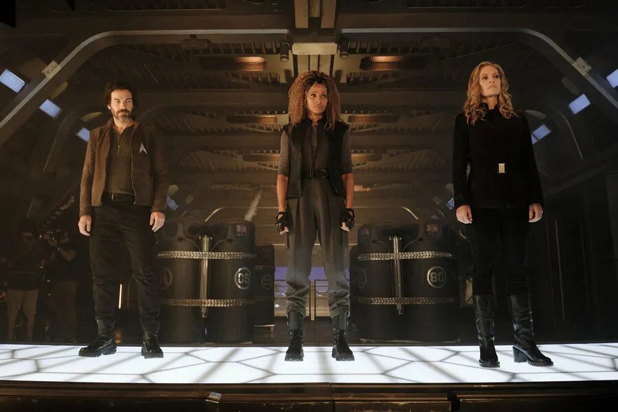 Ausschnitt aus der Episode Assimilation der US-Serie Star Trek: Picard