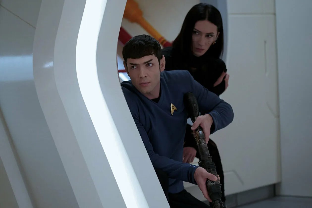 Ausschnitt aus der Folge The Serene Squall der US-Serie Star Trek: Strange New Worlds