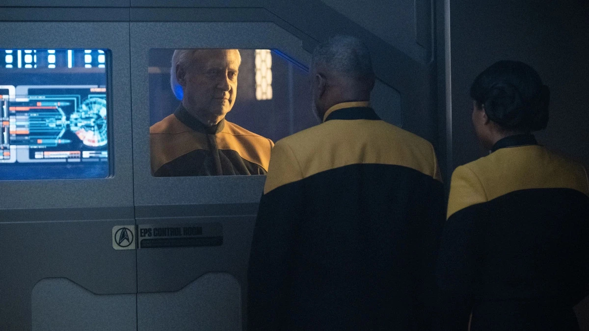 Brent Spiner und LeVar Burton in Star Trek: Picard