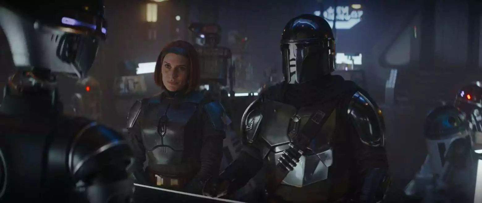 Szenenfoto aus der Folge Die Söldner der Serie The Mandalorian