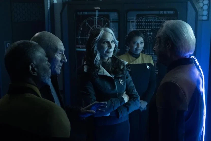 Szenenfoto aus der Folge „Surrender“ der Serie „Star Trek: Picard“