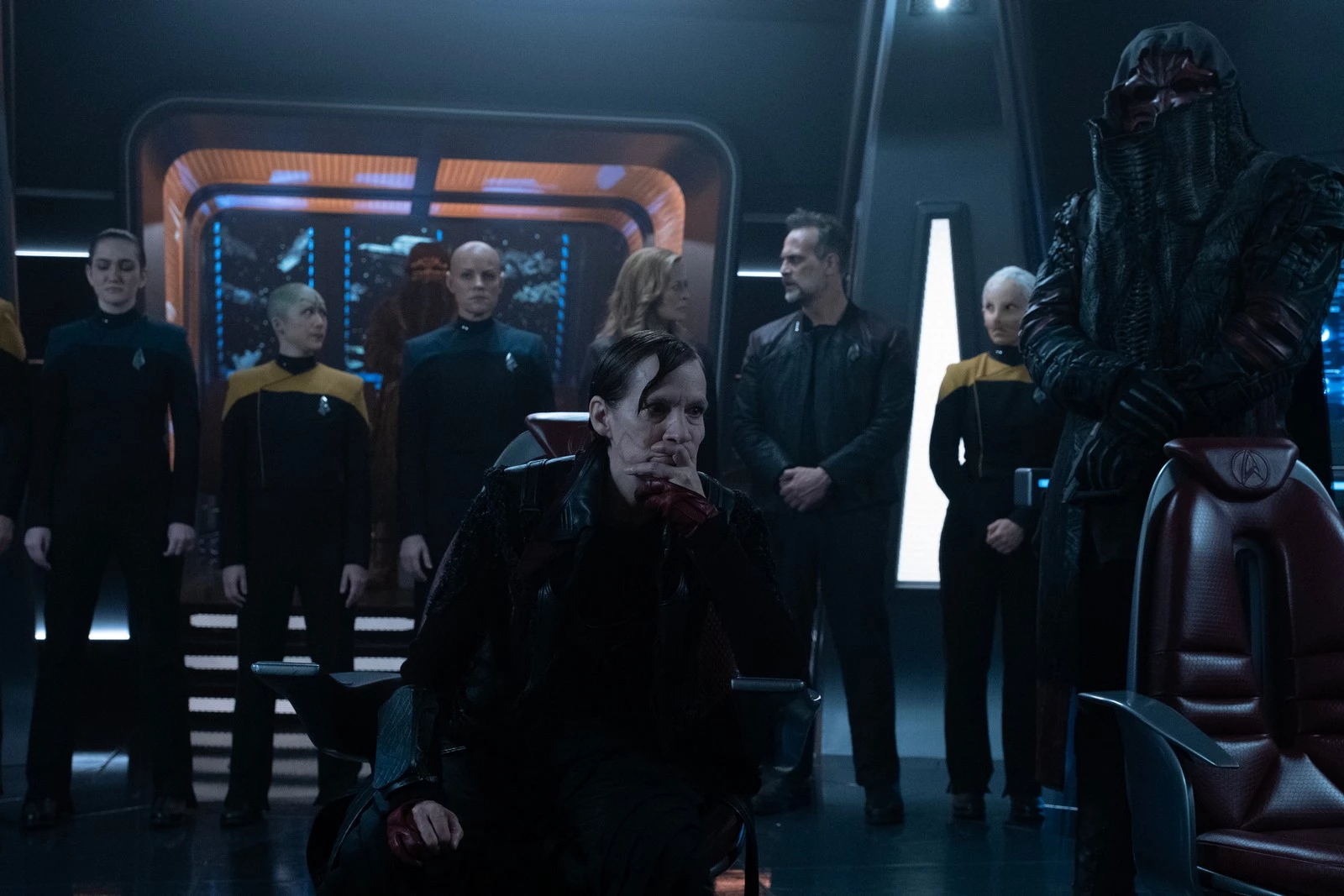 Szenenfoto aus der Folge „Surrender“ der Serie „Star Trek: Picard“