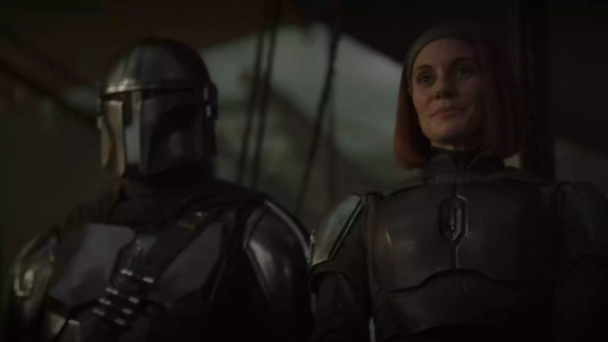 Szenenfoto aus der Folge „Die Spione“ der Serie „The Mandalorian“