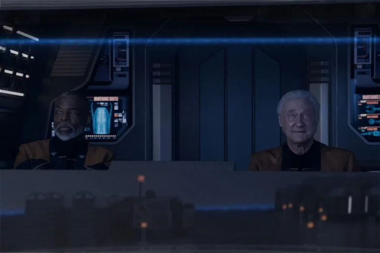 LeVar Burton und Brent Spiner in „Star Trek: Picard“