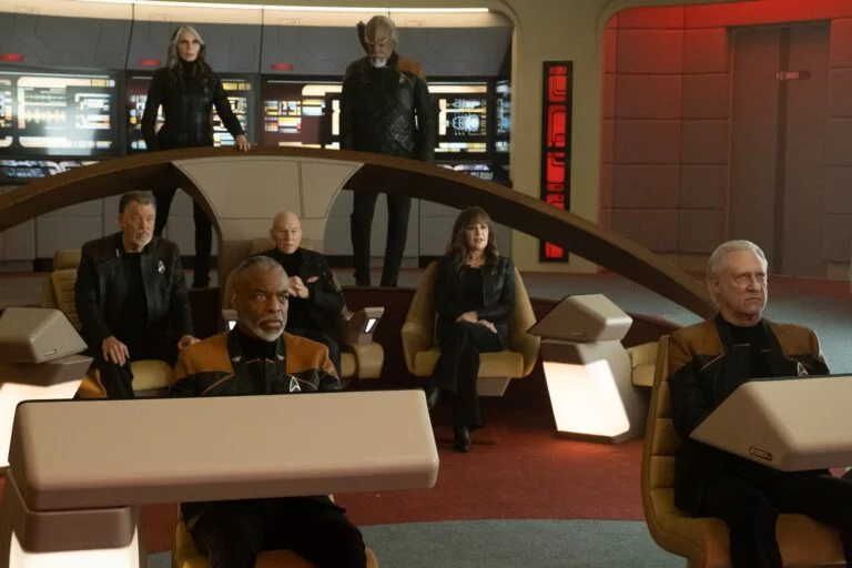Szenenfoto aus der Episode „The Last Generation“ der US-Serie „Star Trek: Picard“