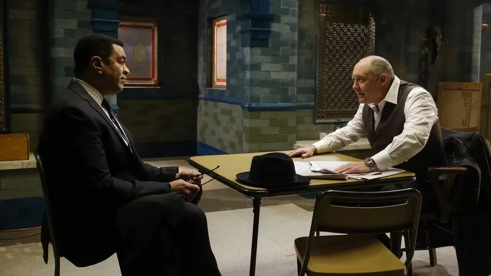 Harry Lennix und James Spader in „The Blacklist“