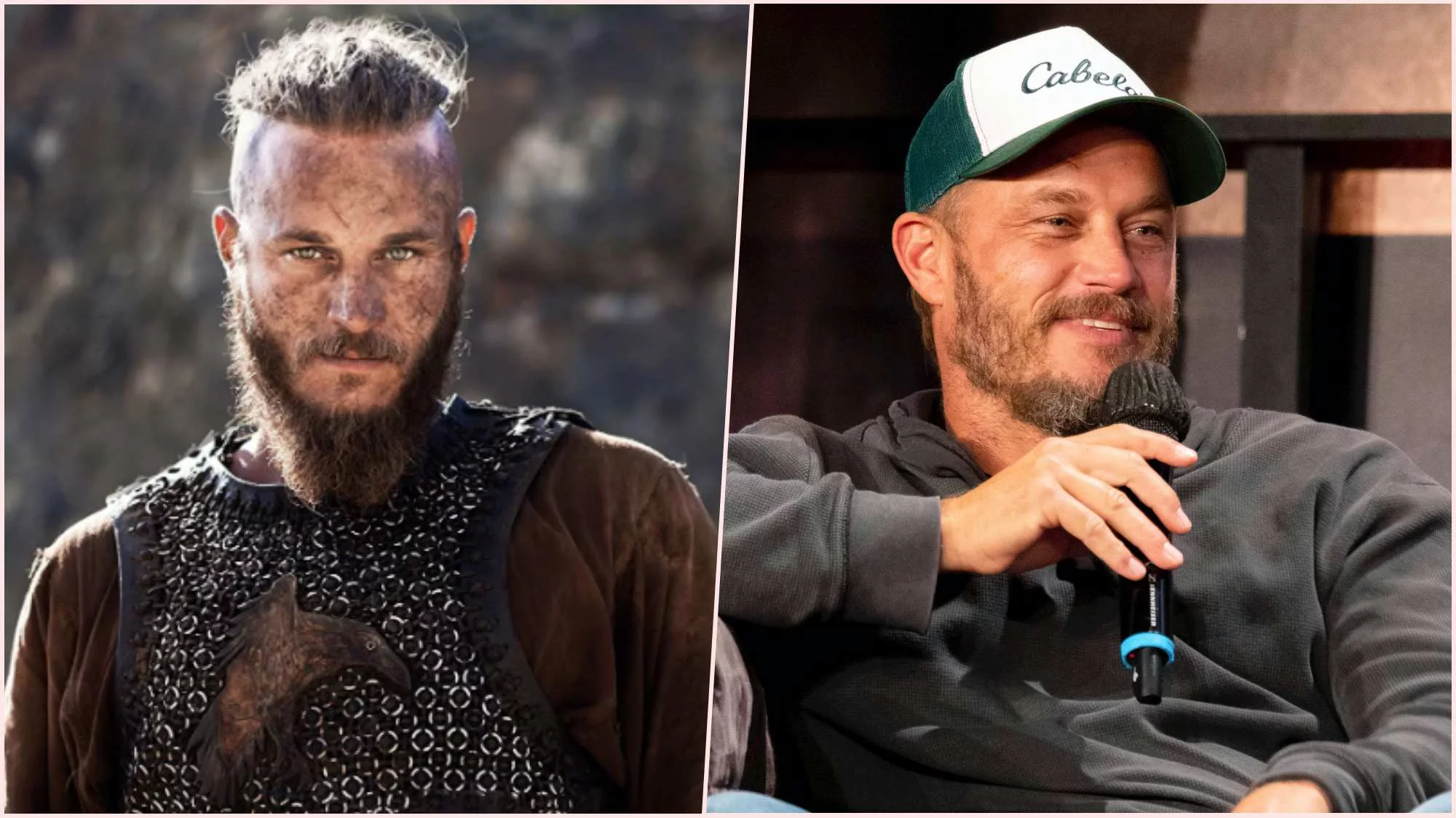 Travis Fimmel in der Serie „Vikings“ und auf der GermanComicCon in Dortmund 2021