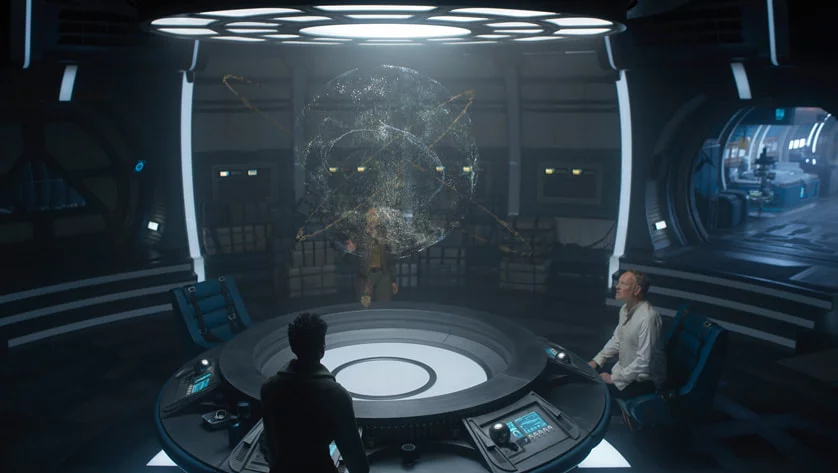 Szenenfoto aus der „Foundation“-Folge „A Glimpse of Darkness“