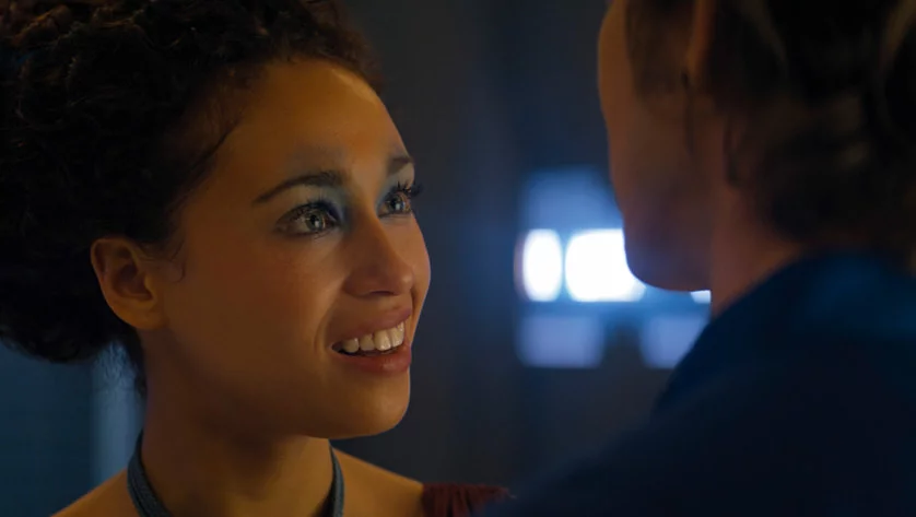 Szenenfoto aus der „Foundation“-Folge „A Glimpse of Darkness“