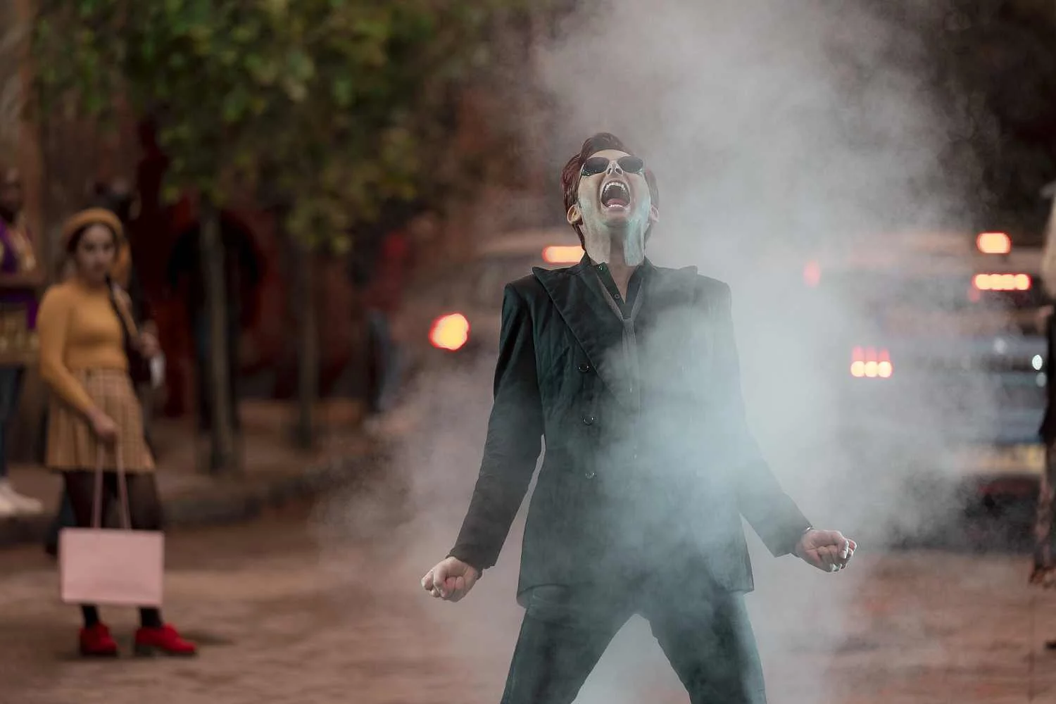 Szenenfoto aus der zweiten Staffel von „Good Omens“