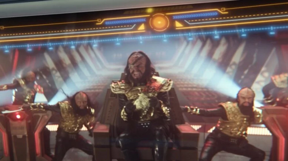 Szenenfoto aus der Folge âSubspace Rhapsodyâ der US-Serie âStar Trek: Strange New Worldsâ
