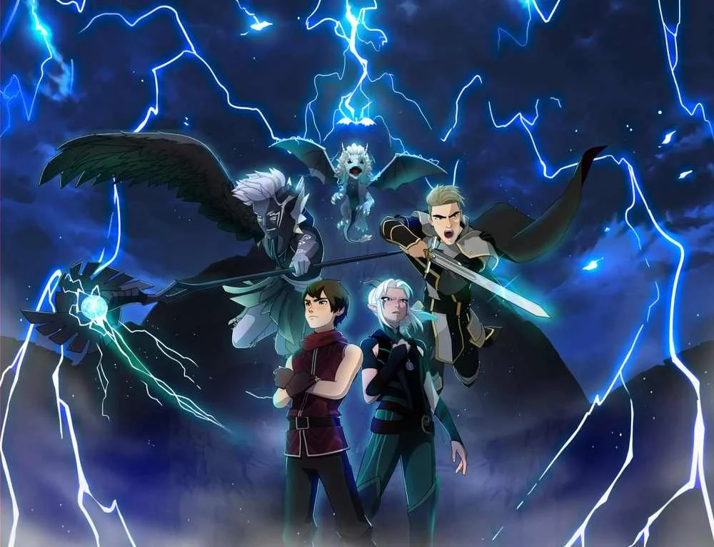 Motiv zur dritten Staffel von „The Dragon Prince“