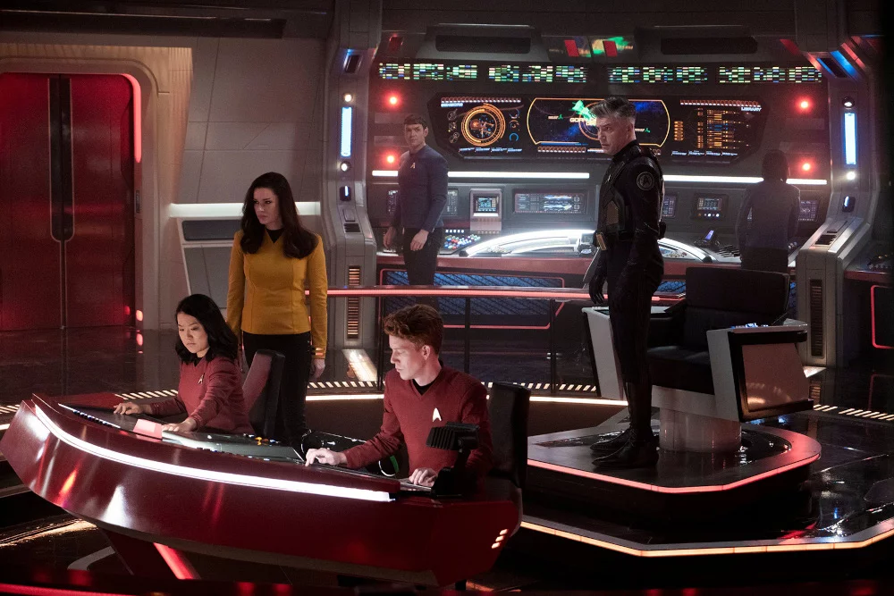 Szenenfoto aus der Folge „Hegemony“ der US-Serie „Star Trek: Strange New Worlds“