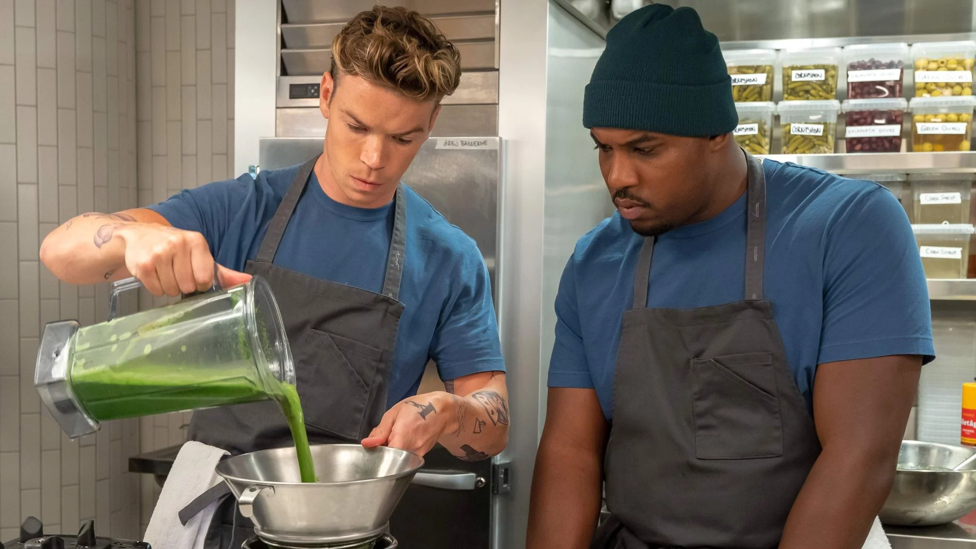 Will Poulter und Lionel Boyce in „The Bear“