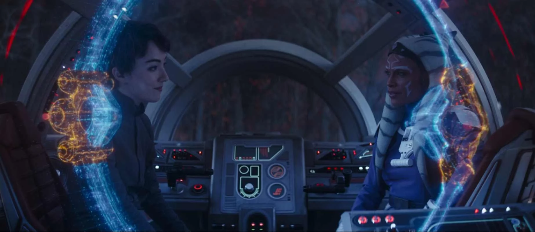 Szenenfoto aus der „Ahsoka“-Folge „Bereit zum Abflug“