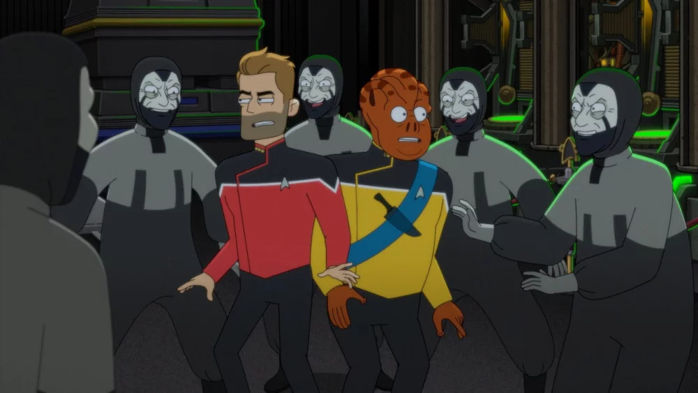 Szenenfoto aus der Folge „Twovix“ der US-Serie „Star Trek: Lower Decks“